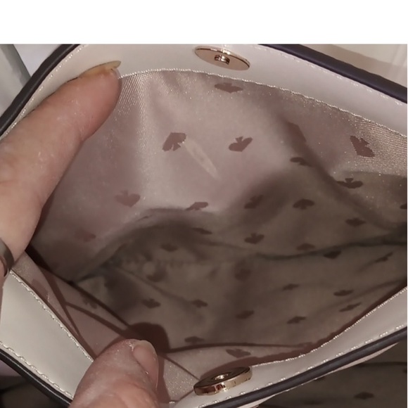 NWOT Kate Spade Dumpling Small Satchel Ivory Colored Handbag and Large Dustbag - Picture 11 of 16